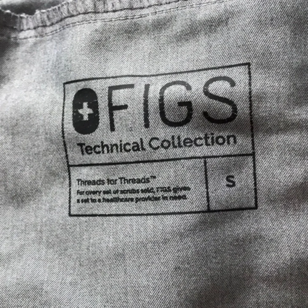 FIGS Small Mens Tansen Jogger Scrub Pants in‎ Graphite Gray Medical Hospital